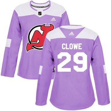 ديمون سولز Adidas New Jersey Devils #29 Ryane Clowe Purple Authentic Fights ... ديمون سولز