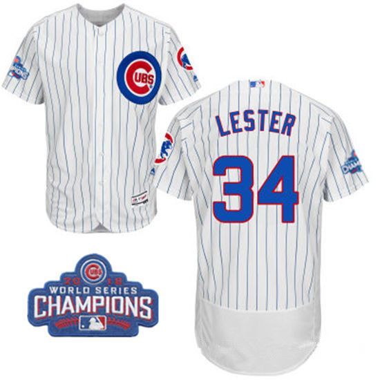 صابونة الكركم والمر Men's Chicago Cubs #34 Jon Lester White Home Majestic Flex Base ... صابونة الكركم والمر