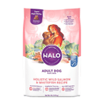 Halo Adult Holistic Wild Salmon & Whitefish Dry Dog Food, 21 Pounds
