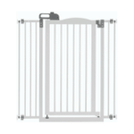 Richell One-Touch White Pet Gate II Wide, 62.8" x 30.5" x 2"