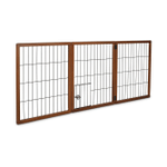 You & Me Freestanding Wooden Pet Gate