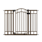 Summer Multi-Use Deco Extra Tall Walk-Thru Gate, Bronze-Toolcent®