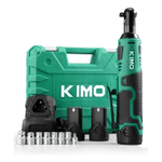 Kimo Cordless Electric Ratchet Wrench, 12V Power Ratchet Wrench Kit