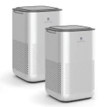 Medify Air MA-15 Air Purifier - H13 HEPA - 99.9% Removal (Silver, 2-Pack)