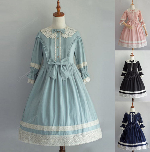 Women's Medieval Vintage Gothic Victorian Dress Halloween Girl Plus Size 5XL Girl Princess Dress Cosplay Costume/Plus Size Dress