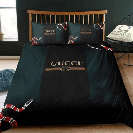 Expensive High End Brand Bedding Set, Gucci King Size Bed Comforter Set
