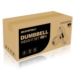 66LB Adjustable Barbell Dumbbells Strength Training Set