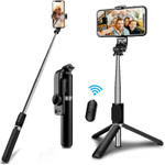 Bluetooth Selfie Stick Tripod Gimbal Stabilizer With Wireless Remote Control For Smartphone