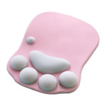 Ergonomic support cat paw mouse pad with wrist rest