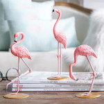 Flamingo Decor Home Figures (Set of 3)