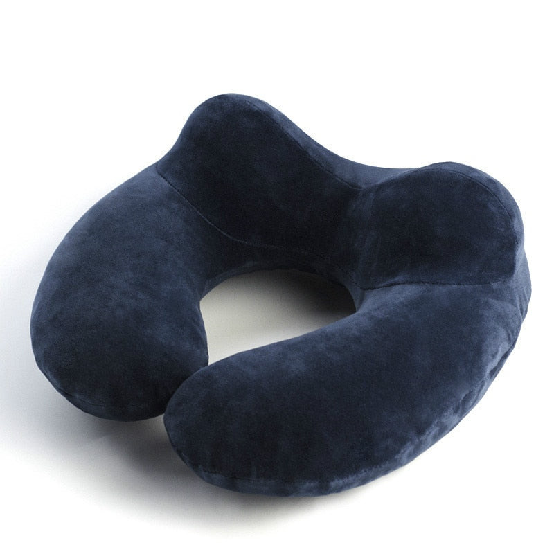 Inflatable Air Pillow for Traveling Sleeping Eye Cover