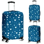 Mk Blue Luggage Cover