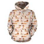 Dachshund All Over Hoodie