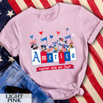 America MK & Friends 4th of July T-Shirt