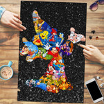 Mickey Character Premium Wood Jigsaw Puzzle (Vertical)