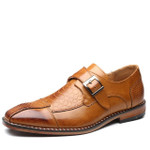 Italian Design Men Leather Oxford Dress Shoes