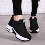 Hot Selling Women Breathable Fashion Height Increasing Sneakers