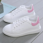 New Designer Woman Lace-Up Breathable Casual Chunky Sneakers