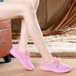 Lovely Women's Sneakers Flat-bottomed Mesh Casual Running Shoes