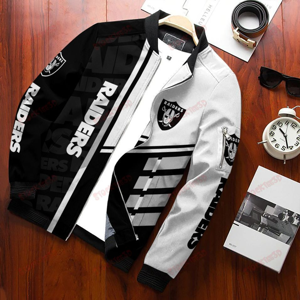 Las Vegas Raiders Bomber Jacket - Jacket For This Season - Gift For Sport Lovers MS:467