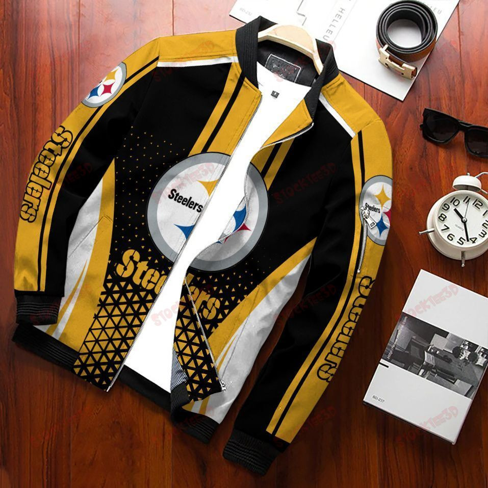 Pittsburgh Steelers Bomber Jacket - Jacket For This Season - Gift For Sport Lovers MS:523