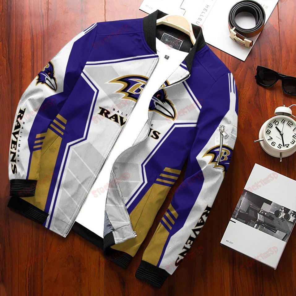 Baltimore Ravens Bomber Jacket - Jacket For This Season - Gift For Sport Lovers MS:342
