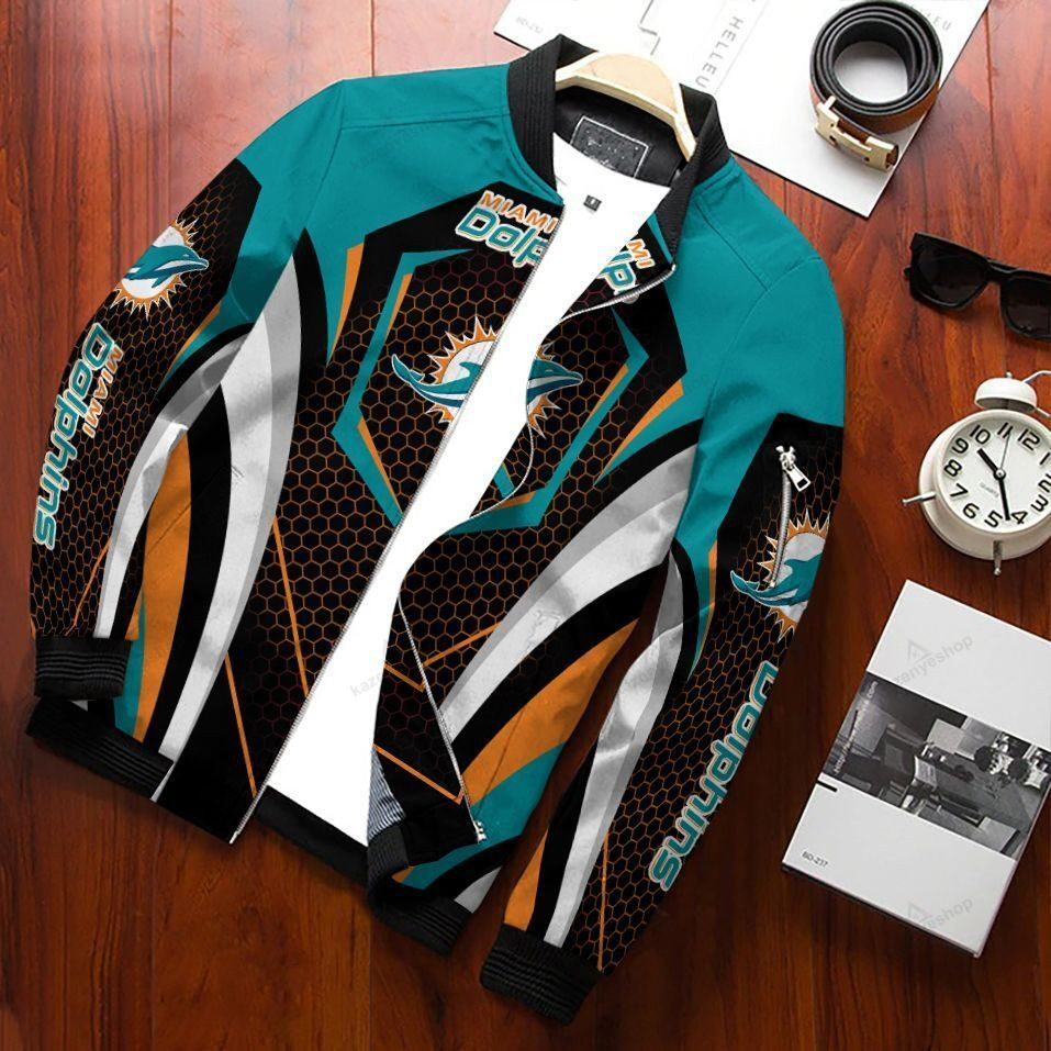 Miami Dolphins Bomber Jacket - Jacket For This Season - Gift For Sport Lovers MS:397