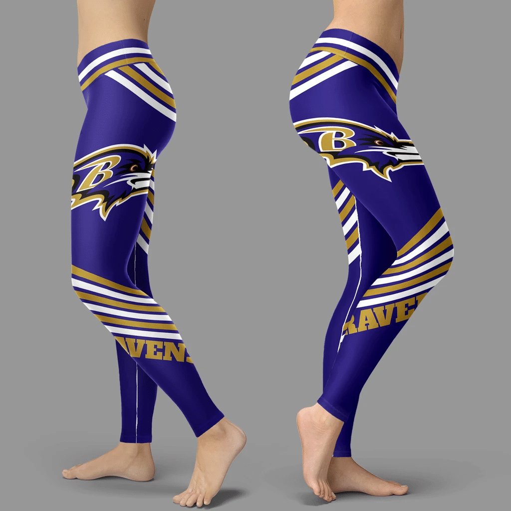 Baltimore Ravens Straight Cute Beautiful Attractive 3D Leggings DTTLG0701017