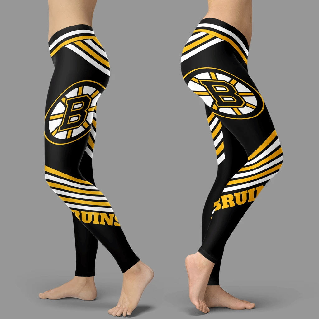 Boston Bruins Straight Cute Beautiful Attractive 3D Leggings DTTLG0701020