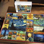Art Collage Wooden Puzzle