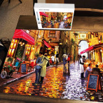 Coffee Alley Wooden Puzzle