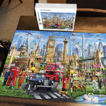 Gibsons London Calling Wooden Puzzle