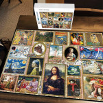 Outstanding Paintings Wooden Puzzle