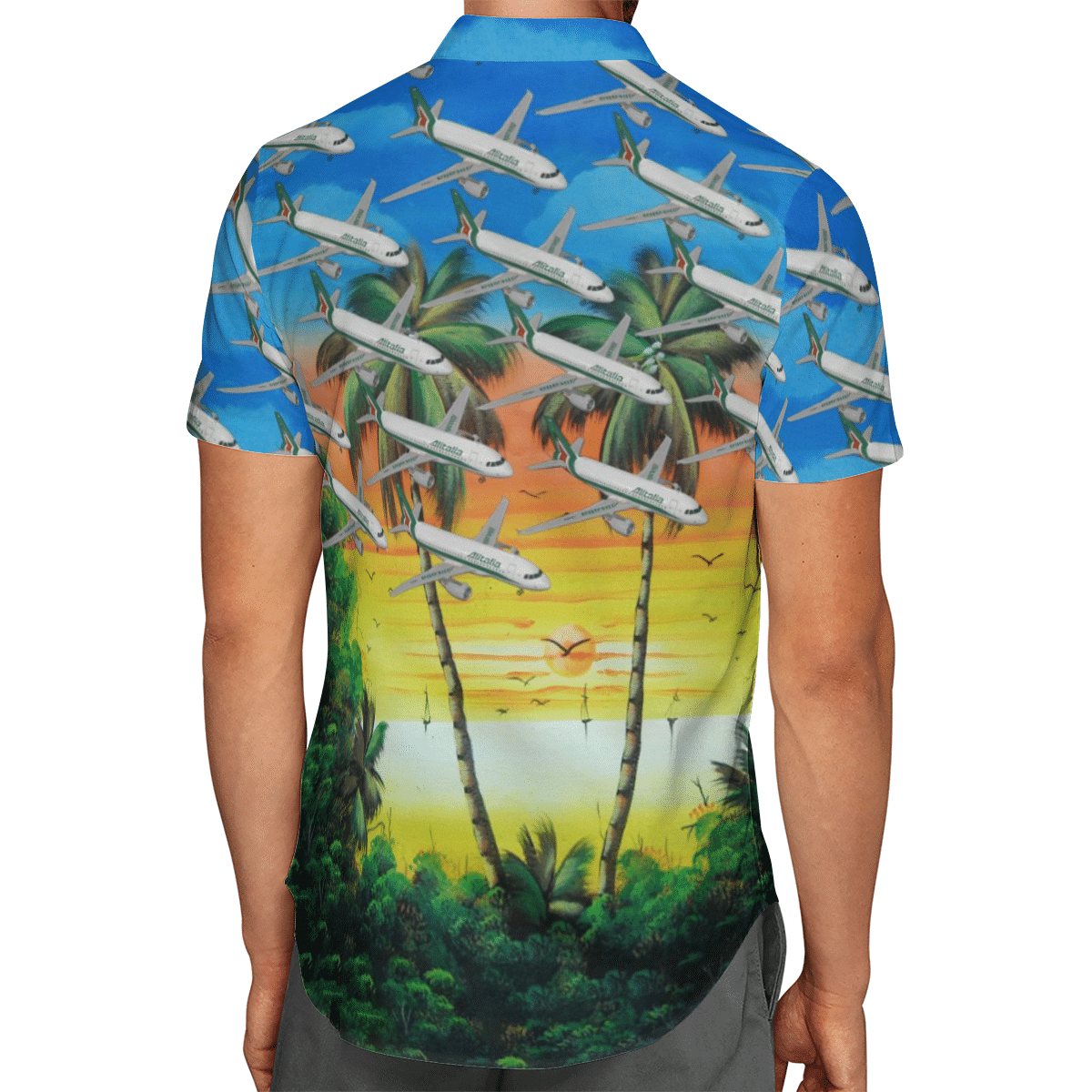 Going to the beach with a quality shirt 40