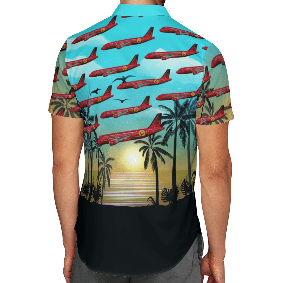 Going to the beach with a quality shirt 48