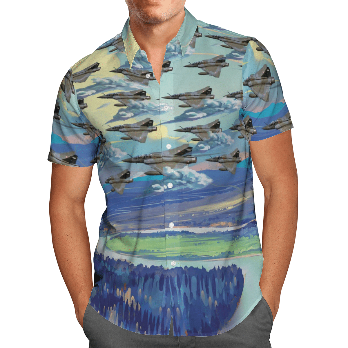 HOT Mirage 2000D French Air and Space Force Beach Short, Hawaii Shirt1