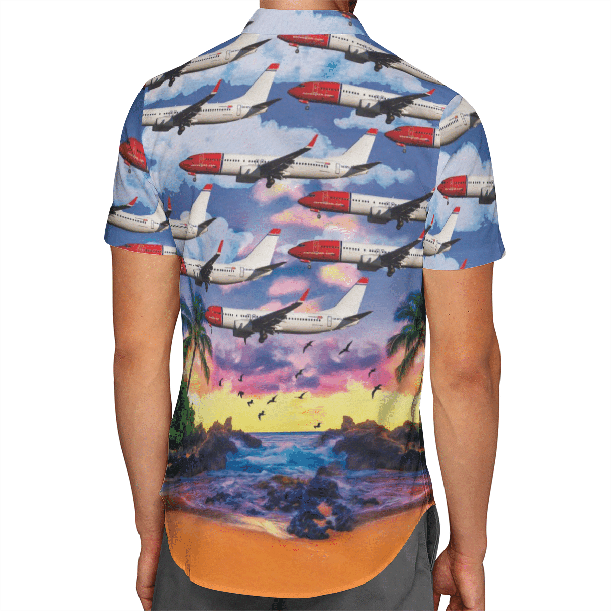 Going to the beach with a quality shirt 68