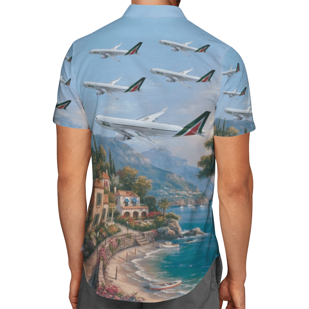 Going to the beach with a quality shirt 90