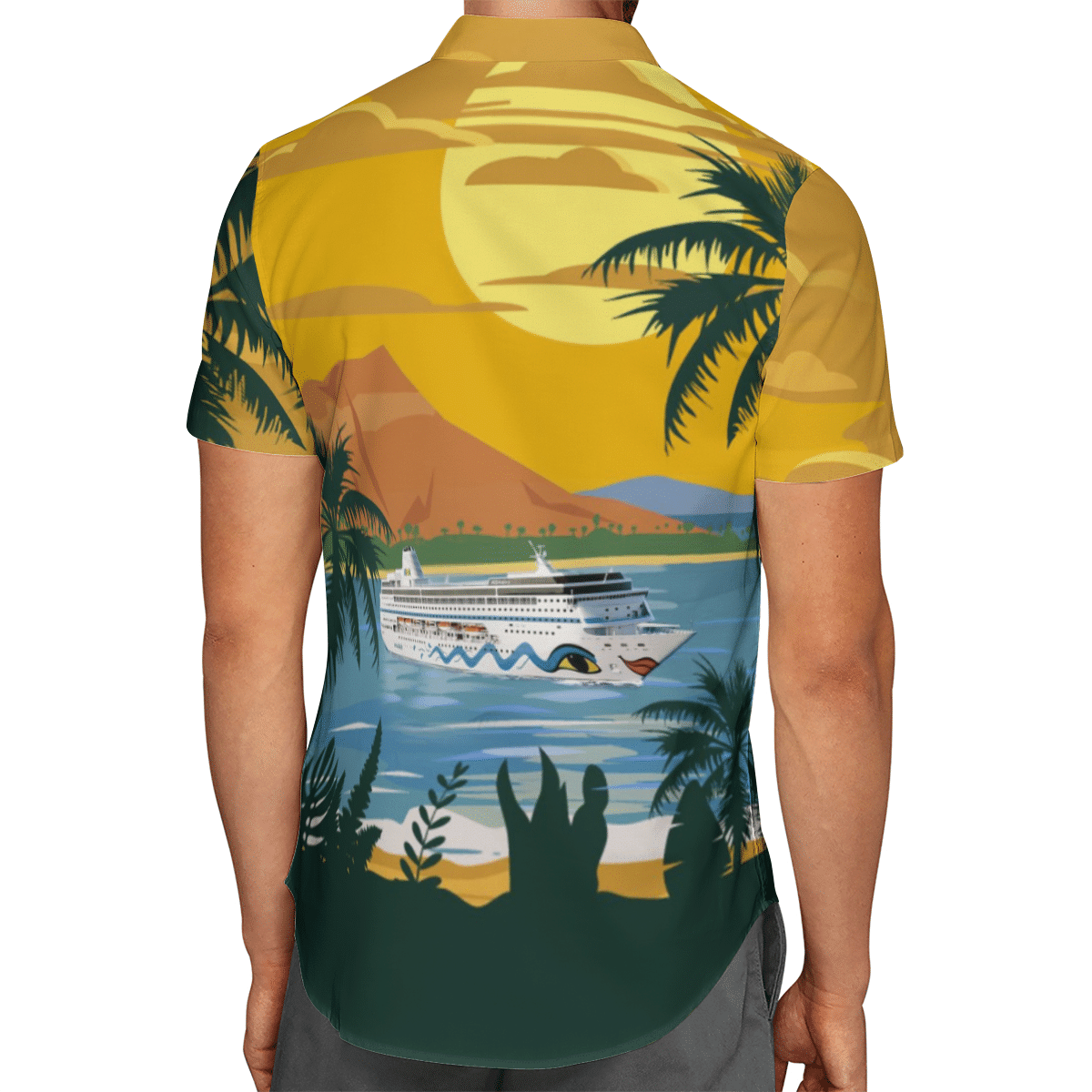 Going to the beach with a quality shirt 121