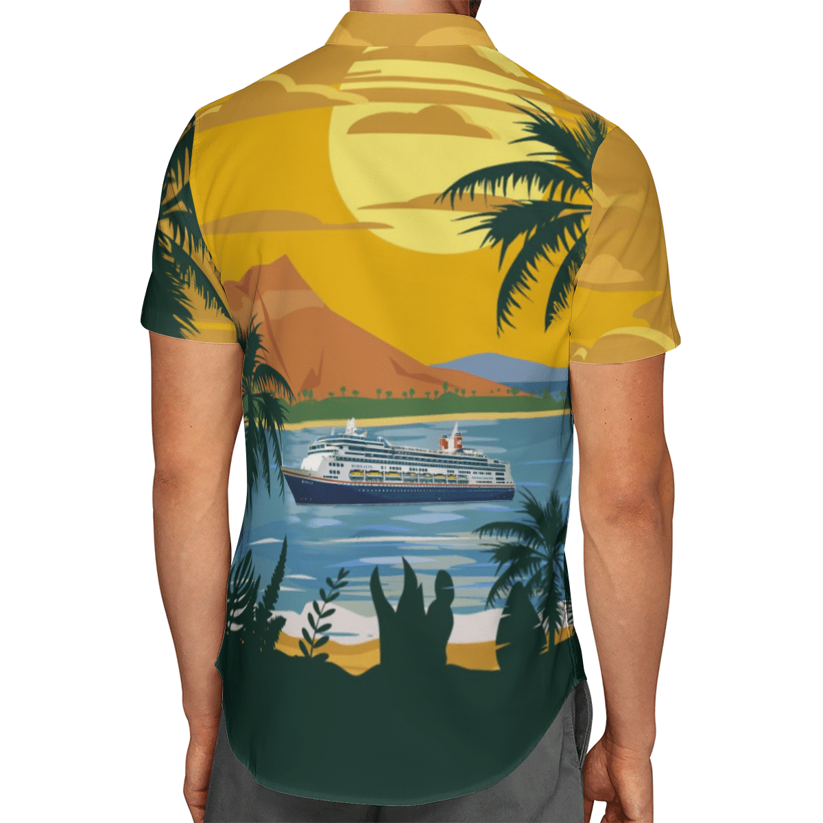Going to the beach with a quality shirt 160