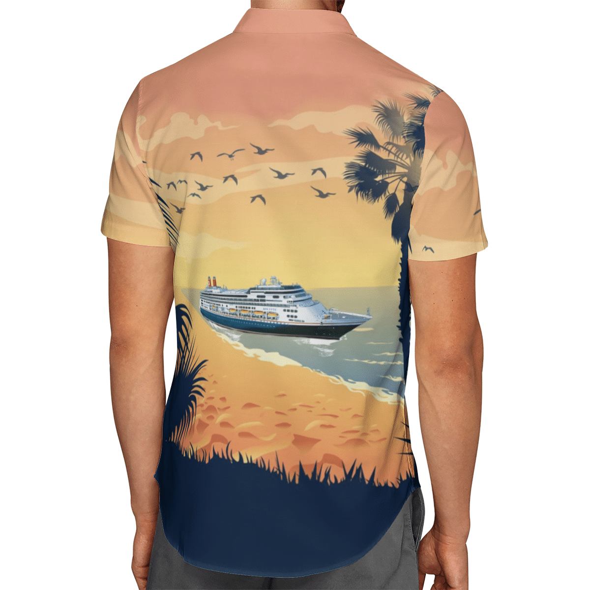 Going to the beach with a quality shirt 164