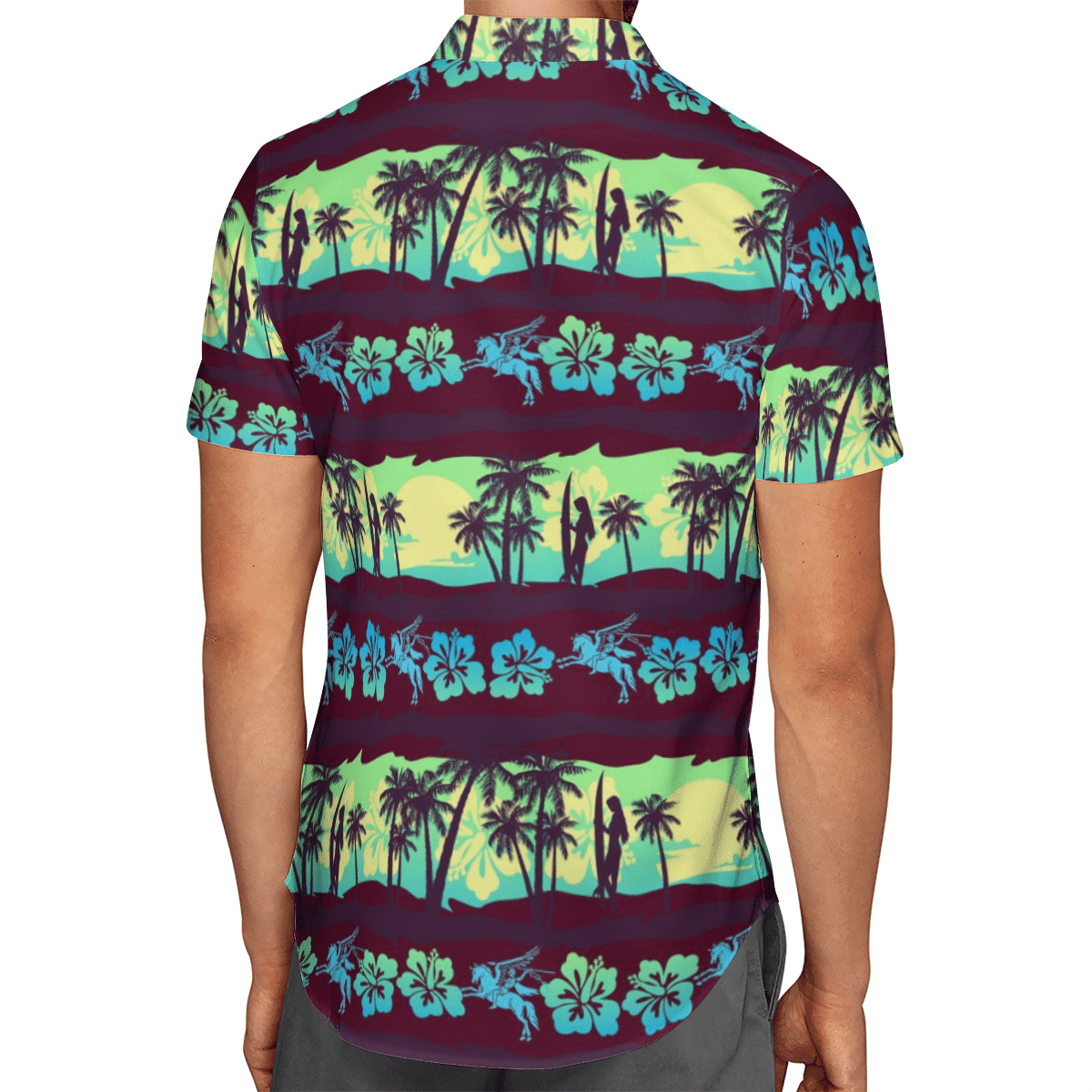 Going to the beach with a quality shirt 167