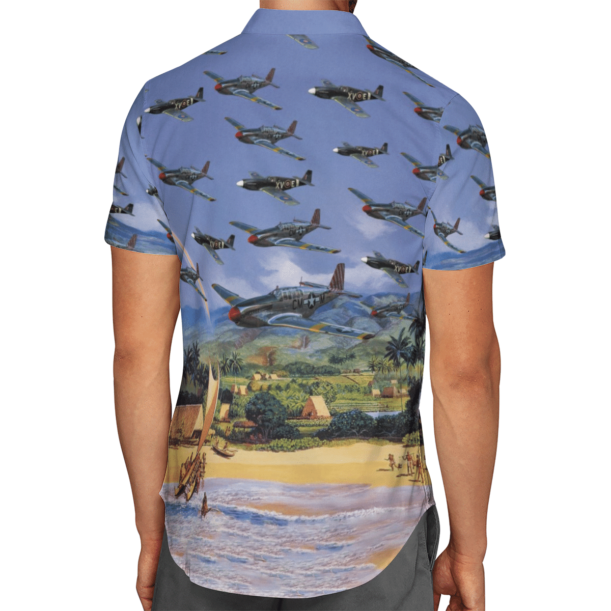 Going to the beach with a quality shirt 201