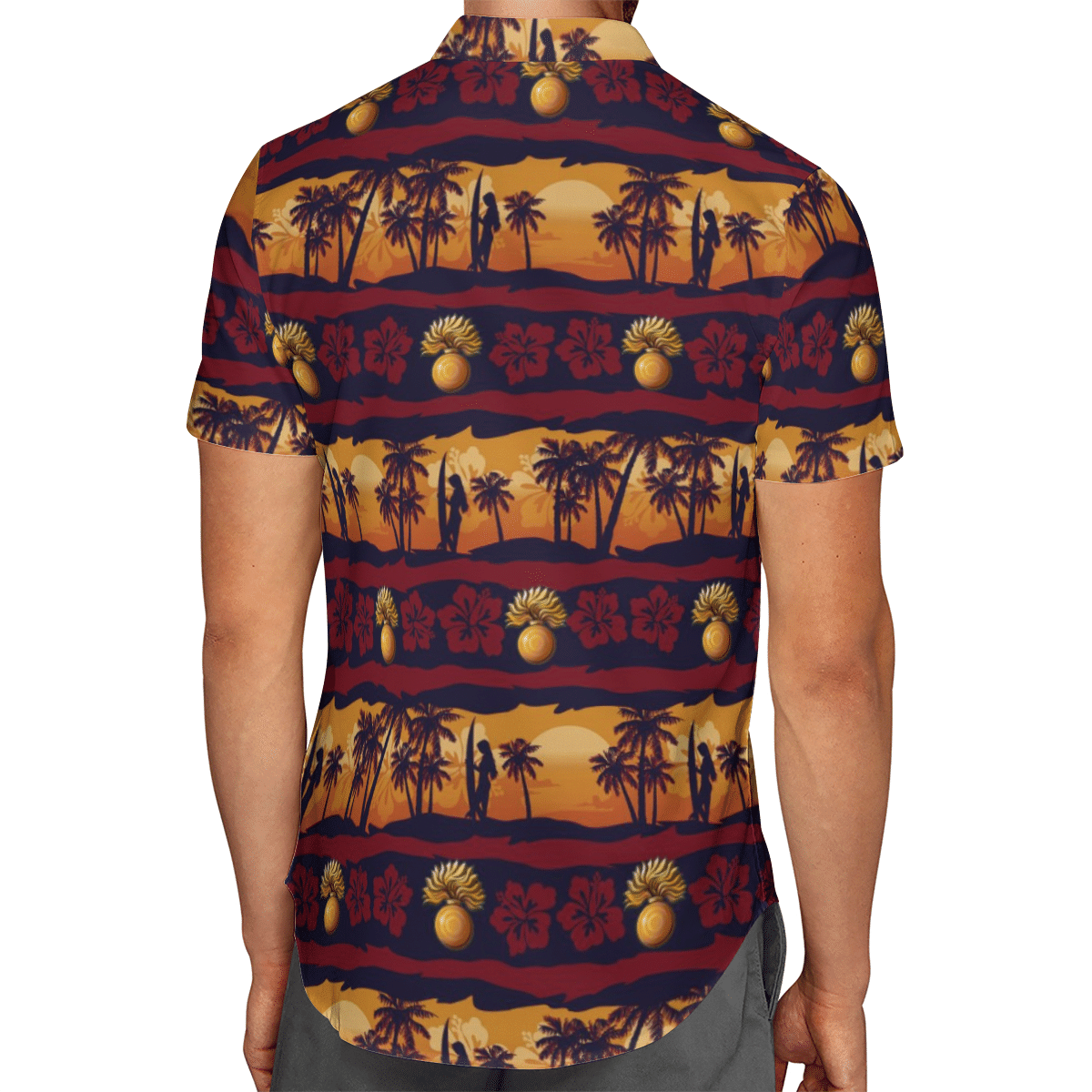 Going to the beach with a quality shirt 186