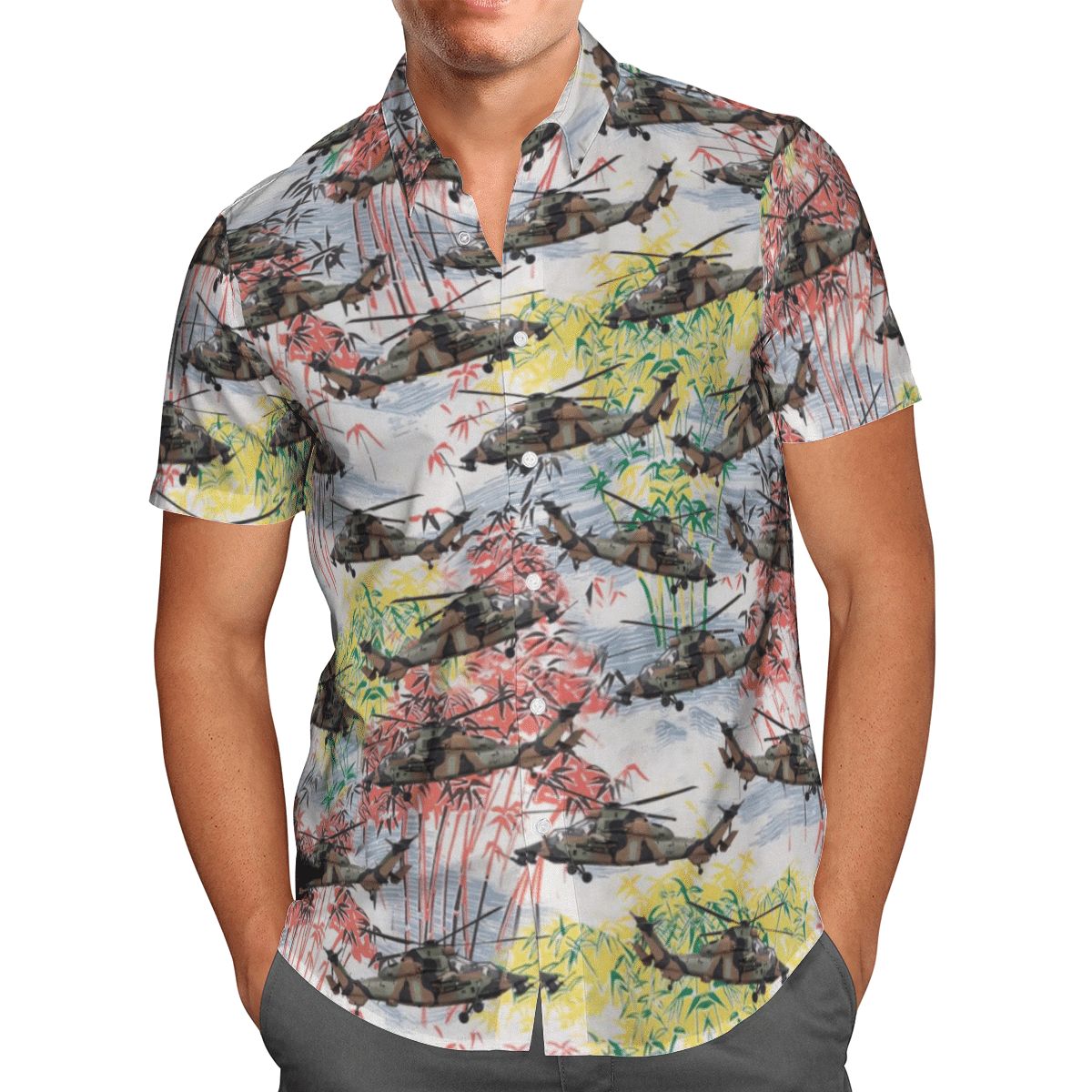 Grab a pair of these shorts and Hawaiian shirt and enjoy your next beach vacation 5