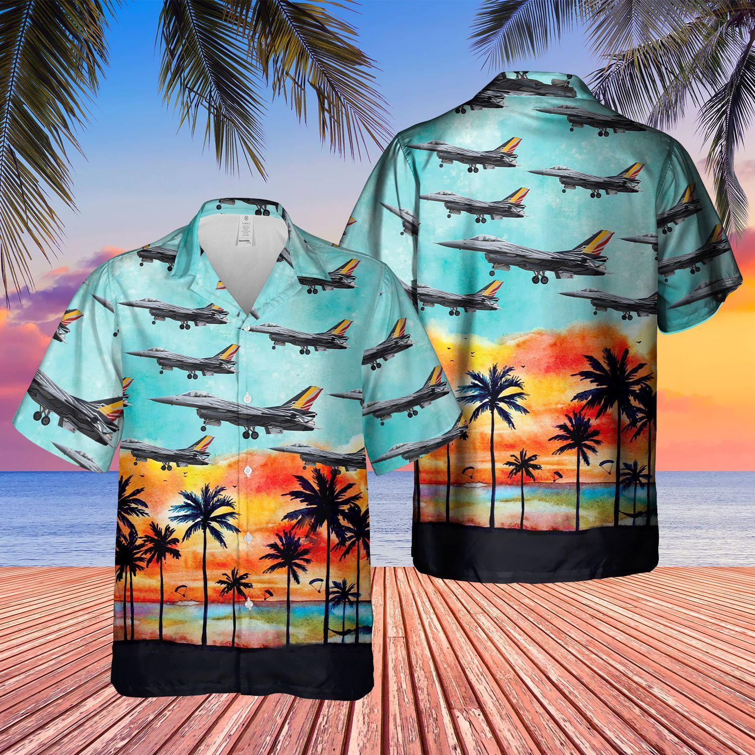 Grab a pair of these shorts and Hawaiian shirt and enjoy your next beach vacation 36