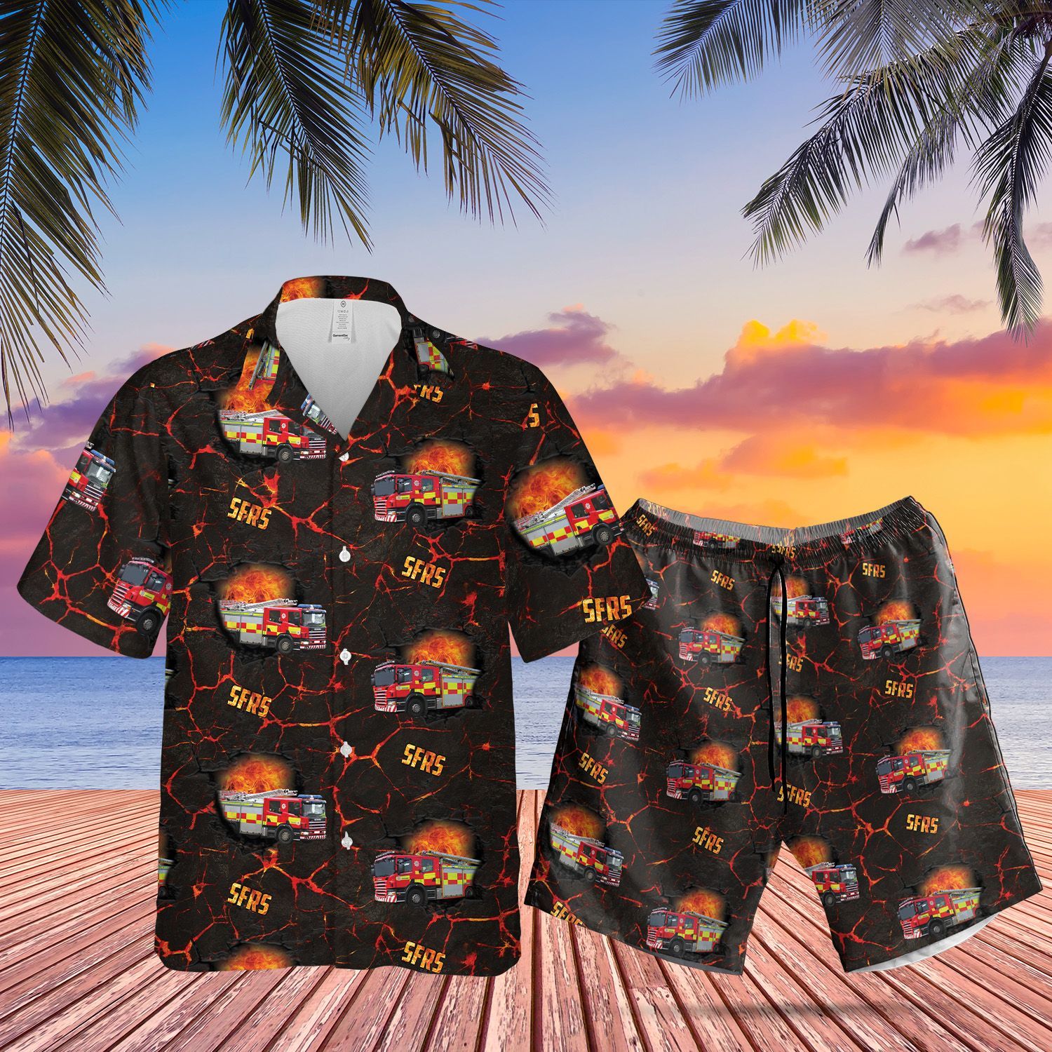 Grab a pair of these shorts and Hawaiian shirt and enjoy your next beach vacation 38
