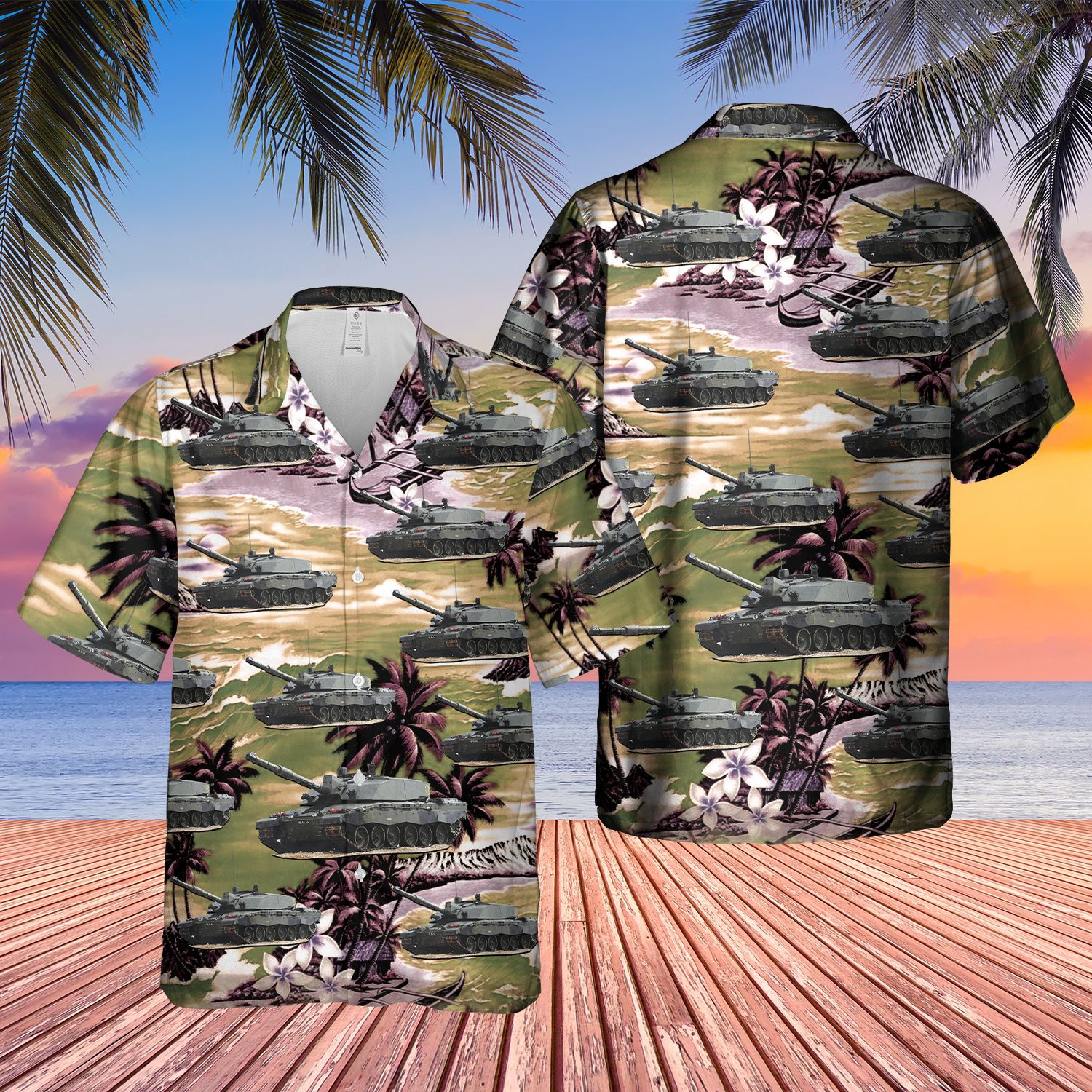 Grab a pair of these shorts and Hawaiian shirt and enjoy your next beach vacation 37