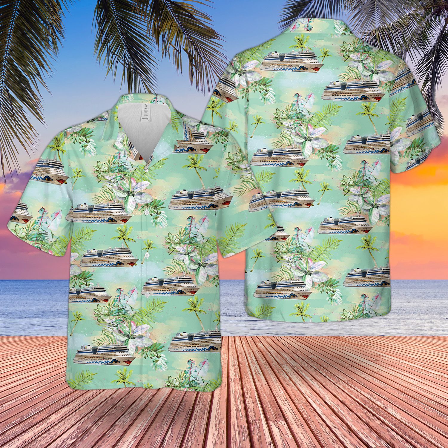 Get a new Hawaiian shirt to enjoy summer vacation 119