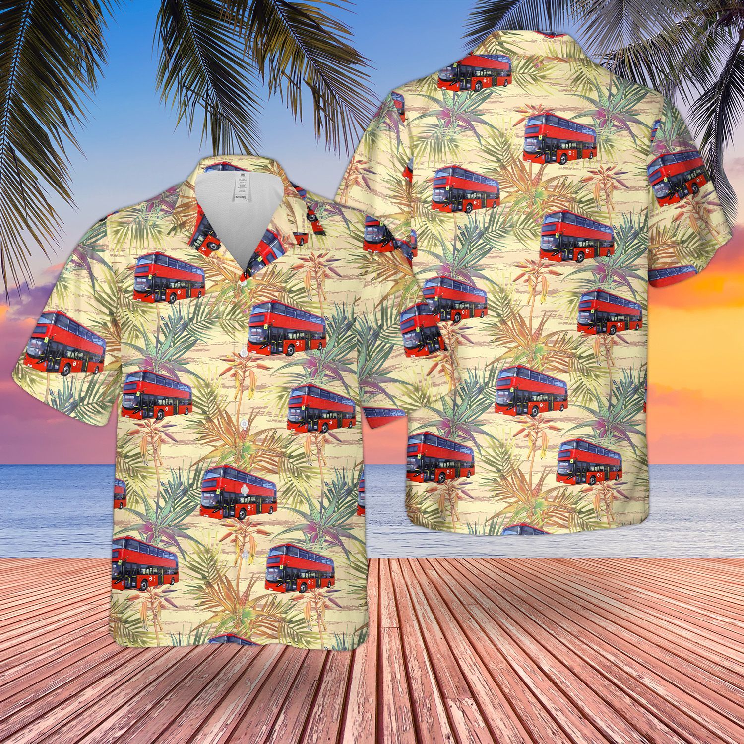 Get a new Hawaiian shirt to enjoy summer vacation 162